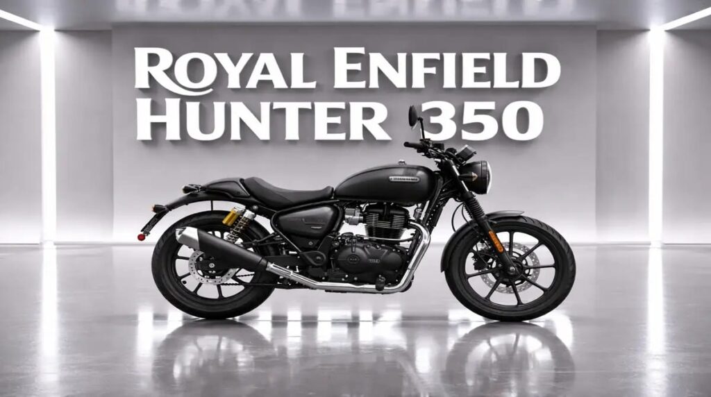 Royal Enfield Hunter 350 with powerful 349cc engine and stylish street design