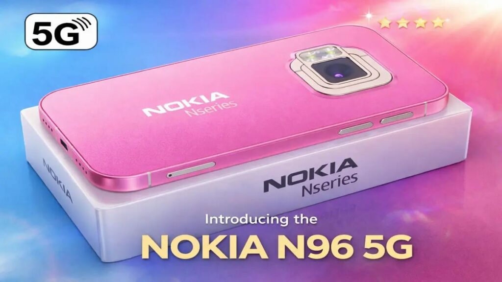 Nokia N96 5G with 200MP powerful camera, 32MP selfie camera, 6100mAh long-lasting battery and 5G support