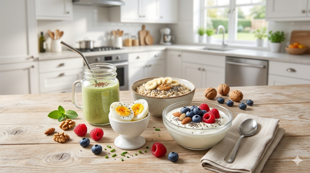 High Protein Breakfast Under 300 Calories for Weight Loss