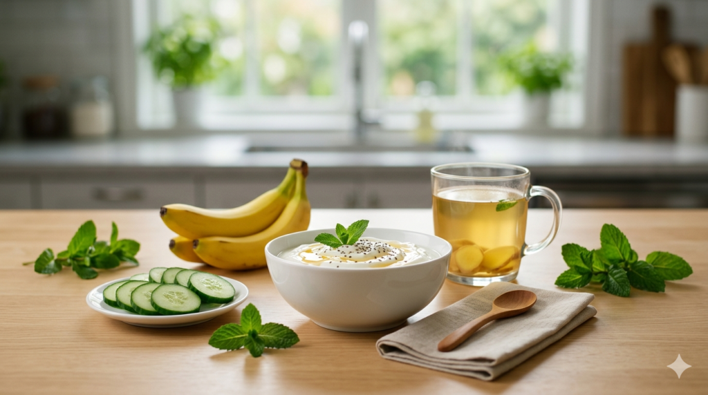 foods that reduce bloating and improve digestion naturally